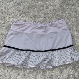 White Tennis Skirt